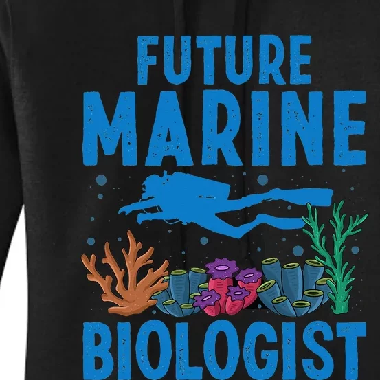 Cool Future Marine Biologist For Marine Biology Women's Pullover Hoodie