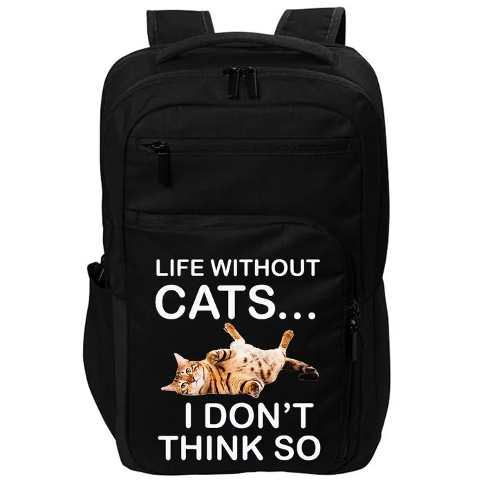 Ca For MenWomen Funny Ca For Cat DadMom Impact Tech Backpack