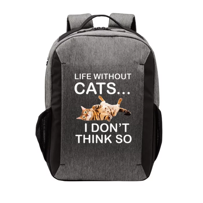 Ca For MenWomen Funny Ca For Cat DadMom Vector Backpack