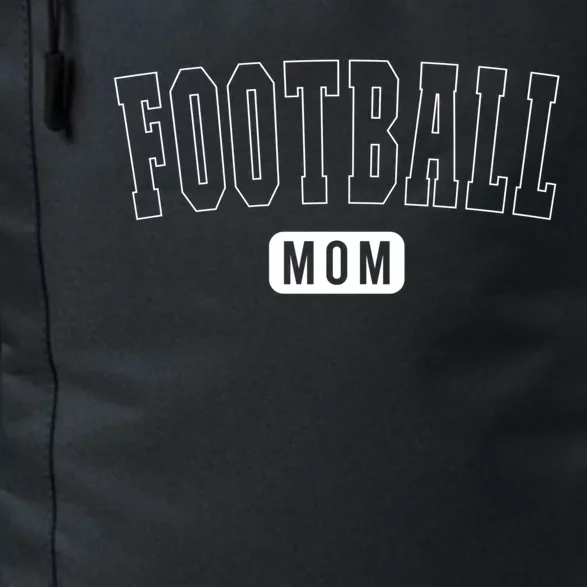 Cute Football Mom Athletic Text Gift Daily Commute Backpack