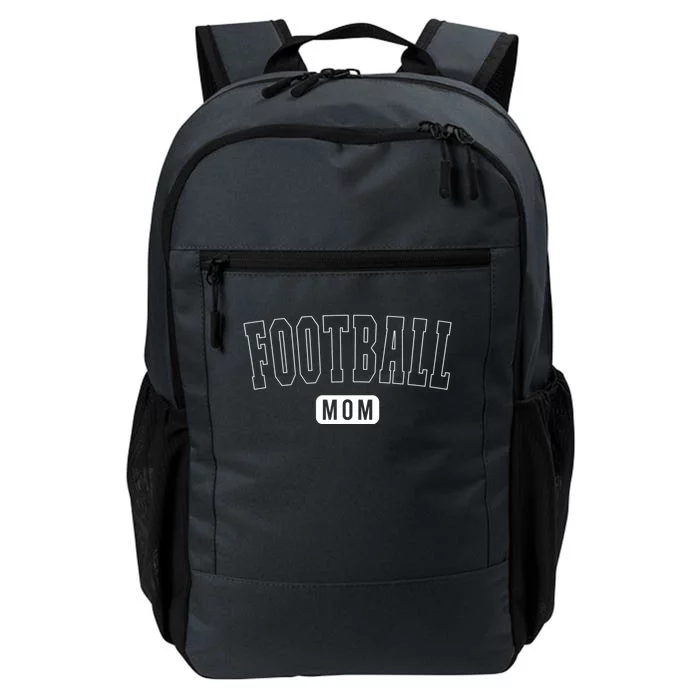 Cute Football Mom Athletic Text Gift Daily Commute Backpack