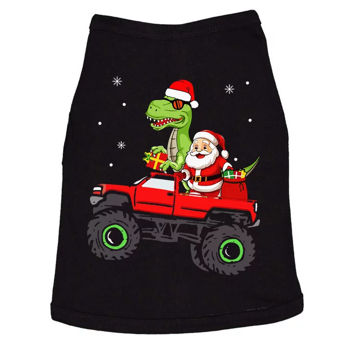 Christmas Family Matching Santa Truck Dinosaur Doggie Tank