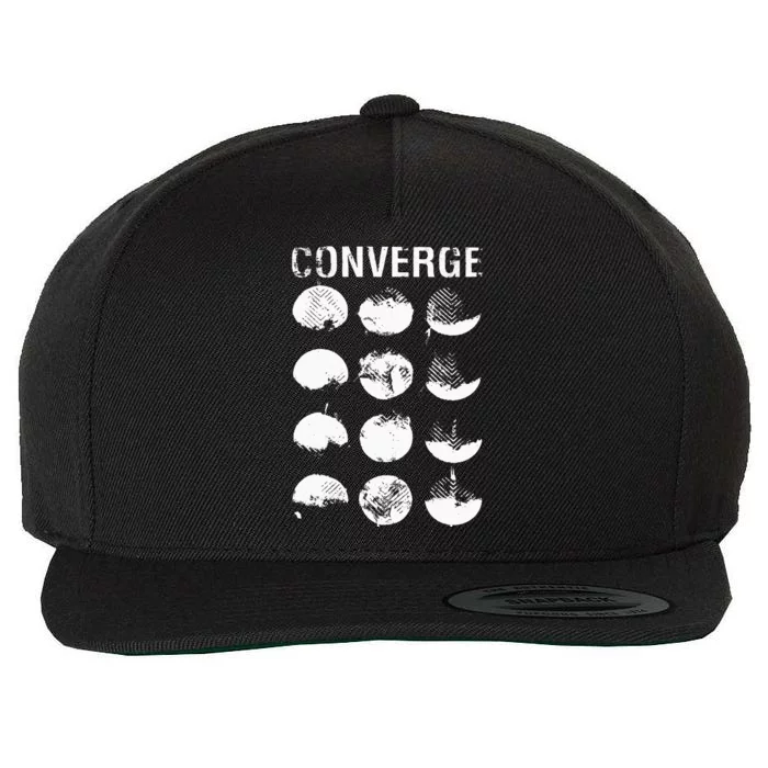 Converge For Men And Women Wool Snapback Cap