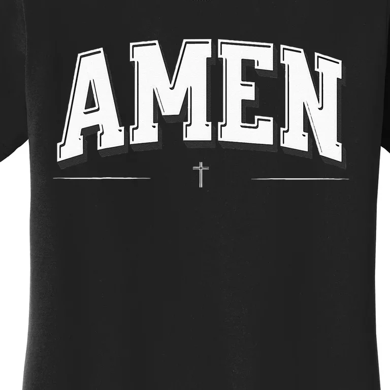 Christian For Men AMEN Women's T-Shirt