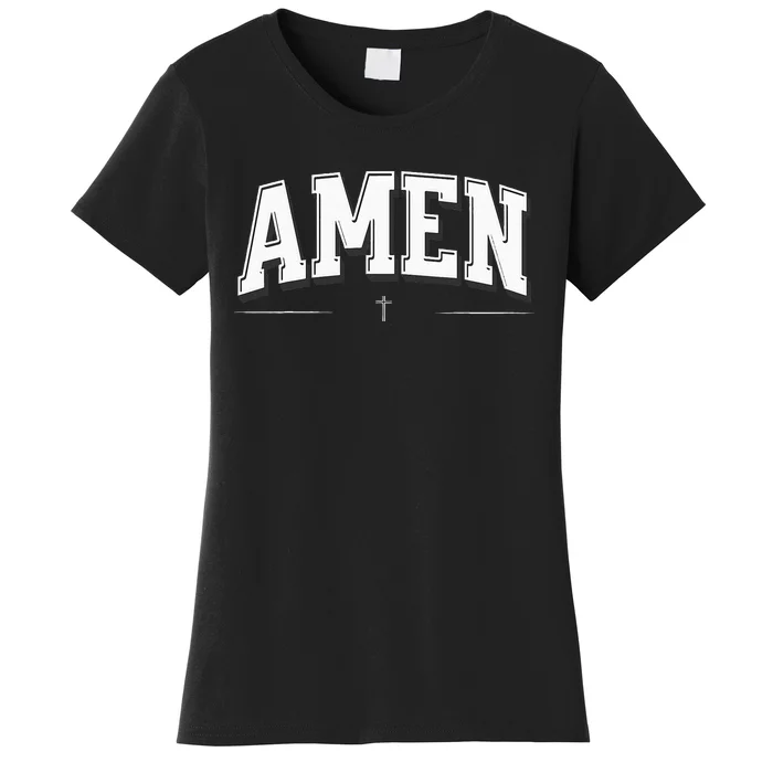 Christian For Men AMEN Women's T-Shirt