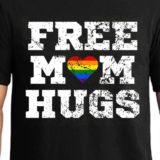 Classic Free Mom Hugs Free Mom Hugs Rainbow Pride Gift Pajama Set