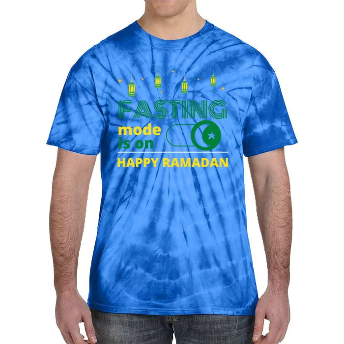 Cool Fasting Mode Is On Happy Ramadan Gift Tie-Dye T-Shirt