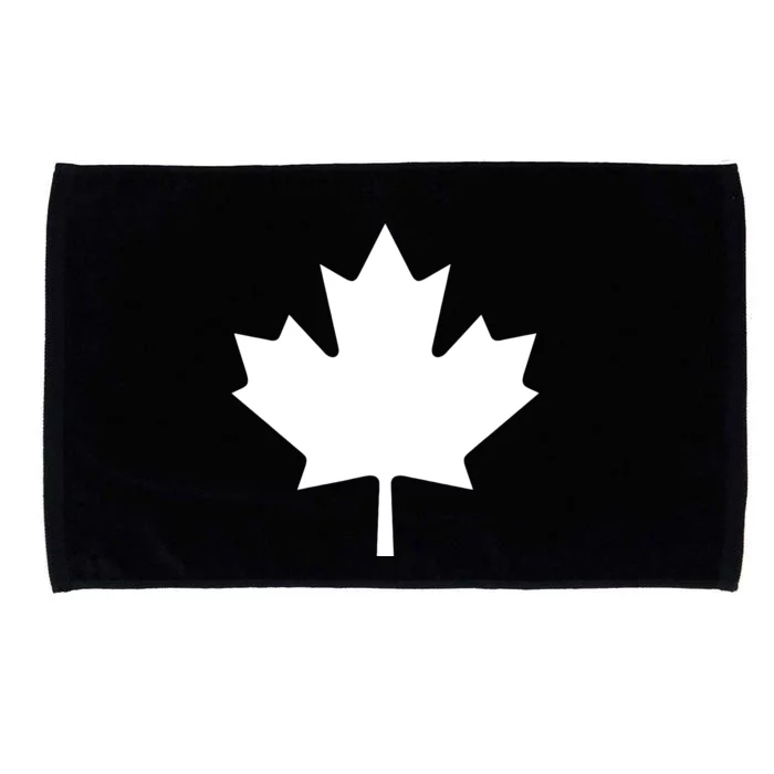 Canadian Flag Maple Leaf Canada Day Microfiber Hand Towel