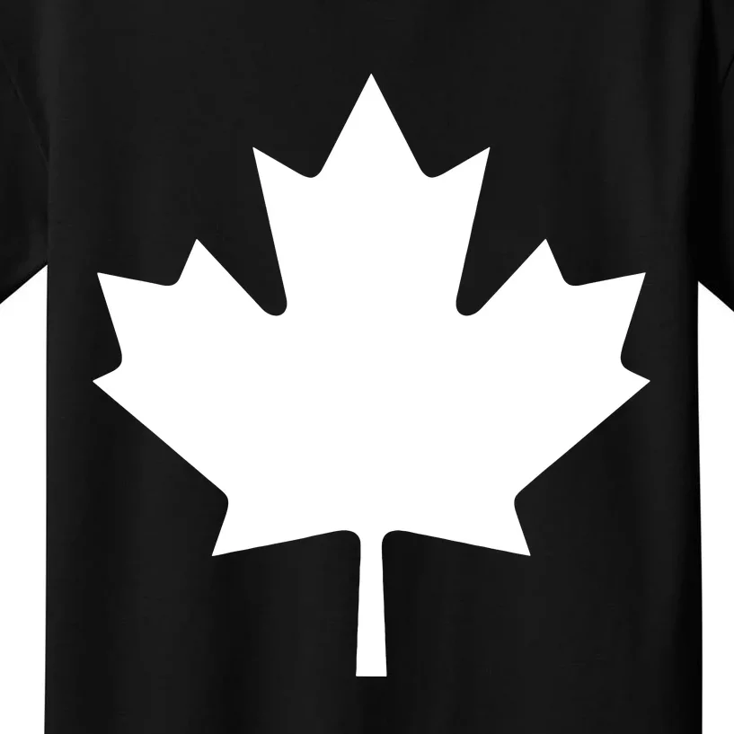 Canadian Flag Maple Leaf Canada Day Kids T-Shirt