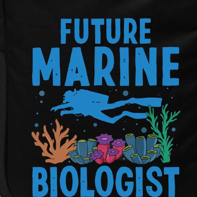 Cool Future Marine Biologist For Men Women Marine Biology Impact Tech Backpack