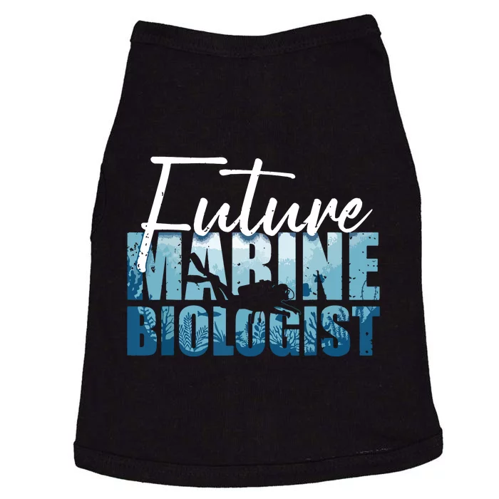 Cool Future Marine Biologist For Men Women Marine Biology Doggie Tank