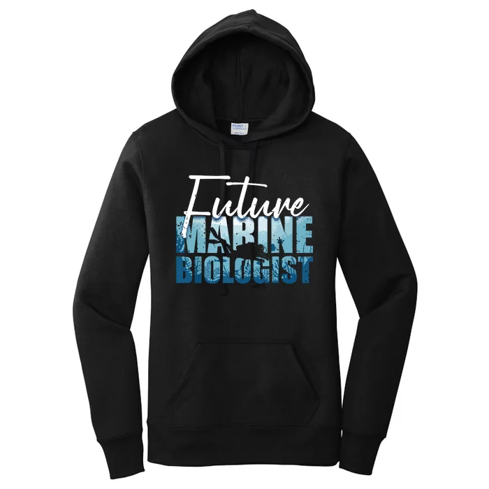 Cool Future Marine Biologist For Men Women Marine Biology Women's Pullover Hoodie