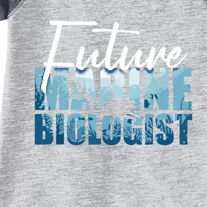 Cool Future Marine Biologist For Men Women Marine Biology Infant Baby Jersey Bodysuit