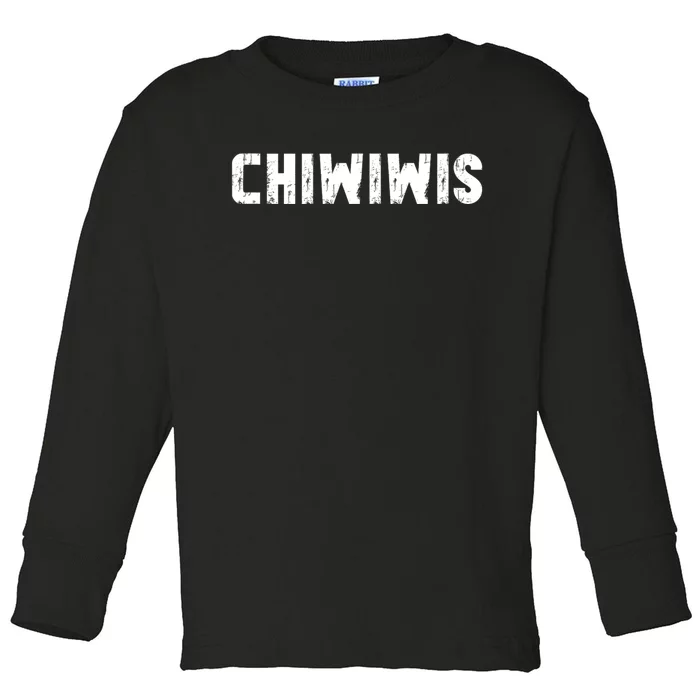 Chiwiwis Funny Mma Fighter Quote For Fans And Athletes Toddler Long Sleeve Shirt