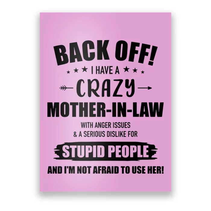 Crazy Funny Motherinlaw From Daughterinlaw Poster