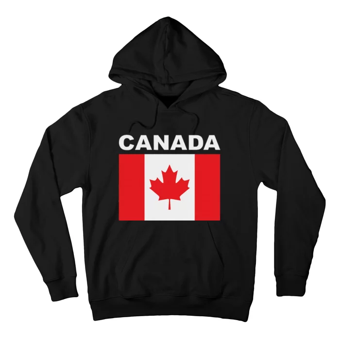 Canadian Flag Maple Leaf Patriotic Roots Hoodie