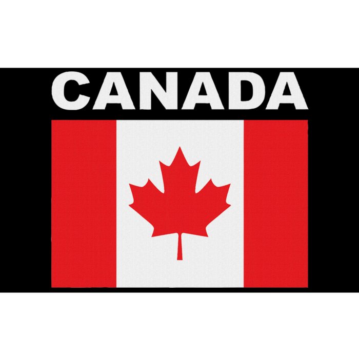 Canadian Flag Maple Leaf Patriotic Roots Bumper Sticker