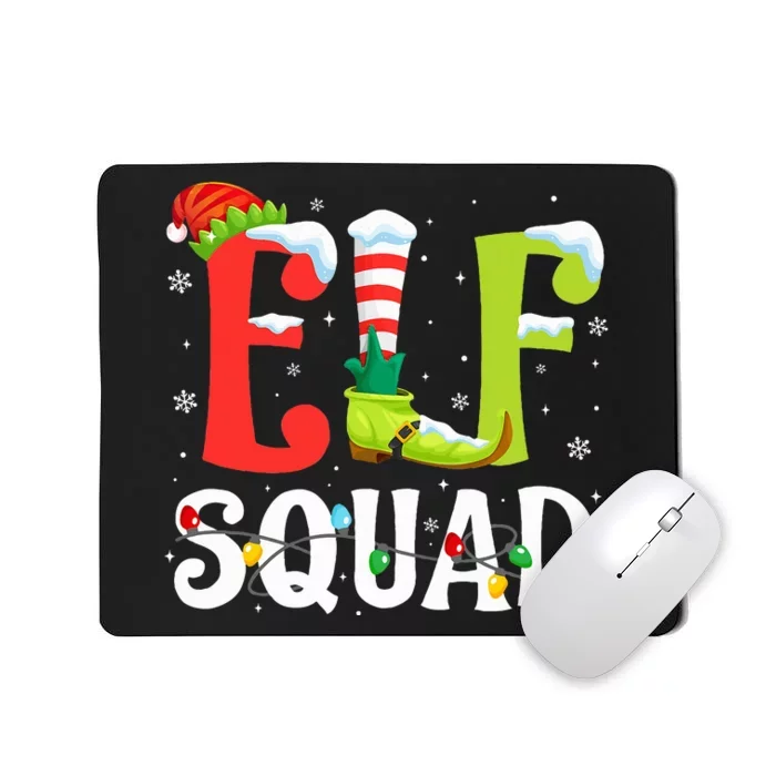 Christmas Family Matching Xmas Elf Pajamas Mousepad