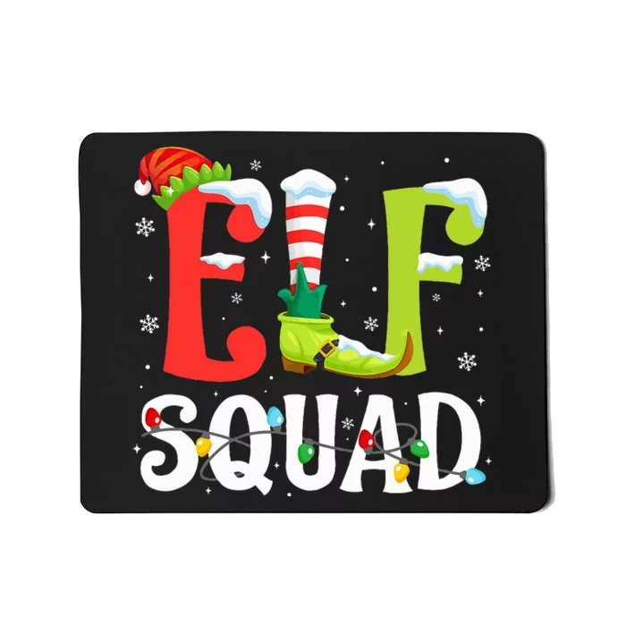 Christmas Family Matching Xmas Elf Pajamas Mousepad