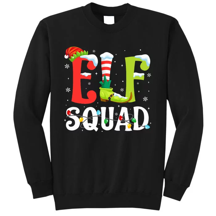 Christmas Family Matching Xmas Elf Pajamas Tall Sweatshirt