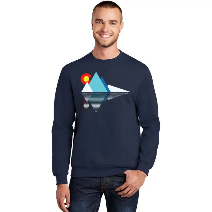 Colorado Flag Mountain Sweatshirt