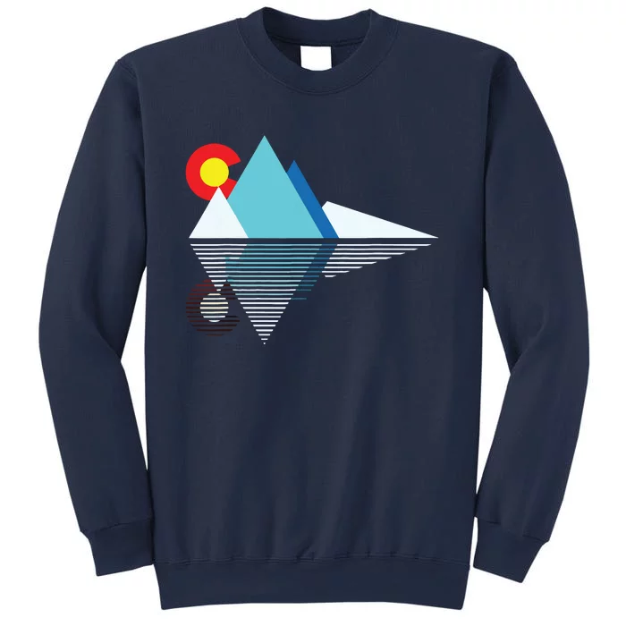 Colorado Flag Mountain Sweatshirt