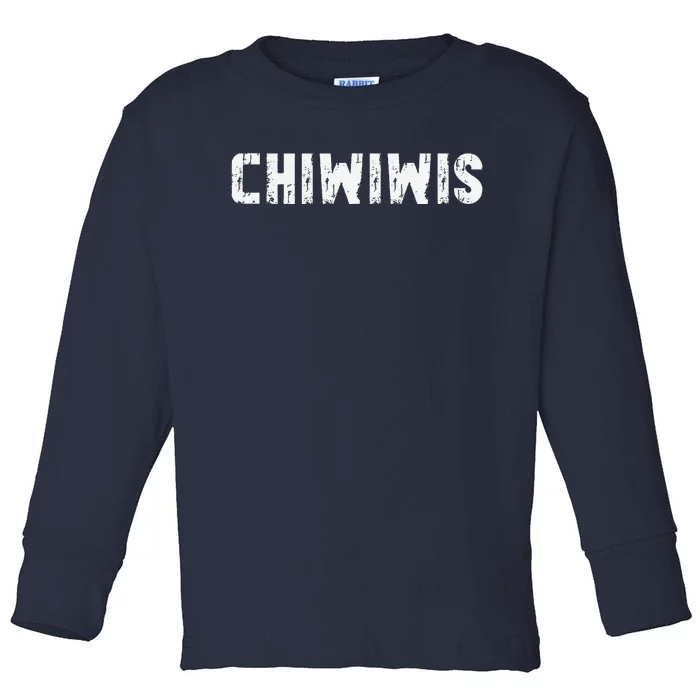 Chiwiwis Funny Mma Fighter Quote For Fans And Athletes Toddler Long Sleeve Shirt