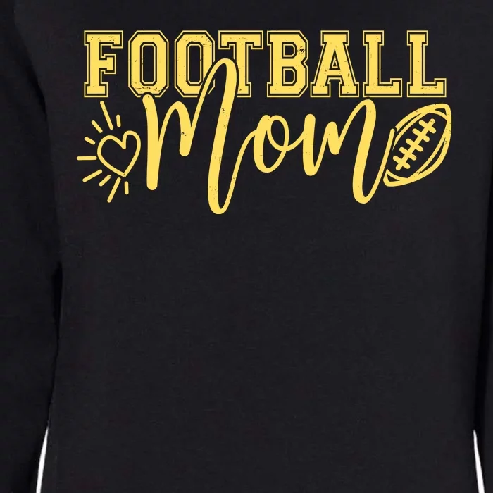 Cute Football Mom Womens California Wash Sweatshirt