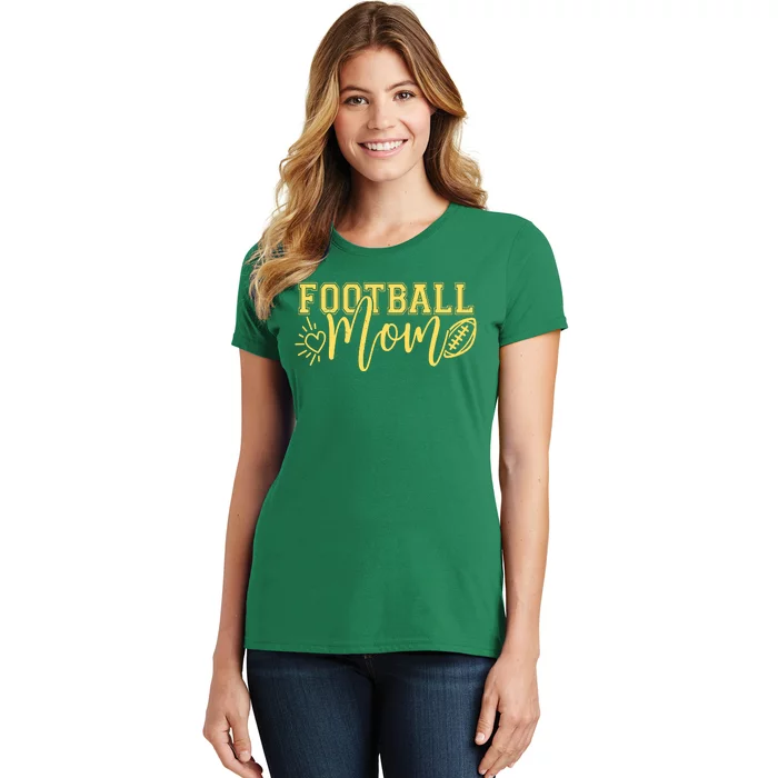 Cute Football Mom Women's T-Shirt