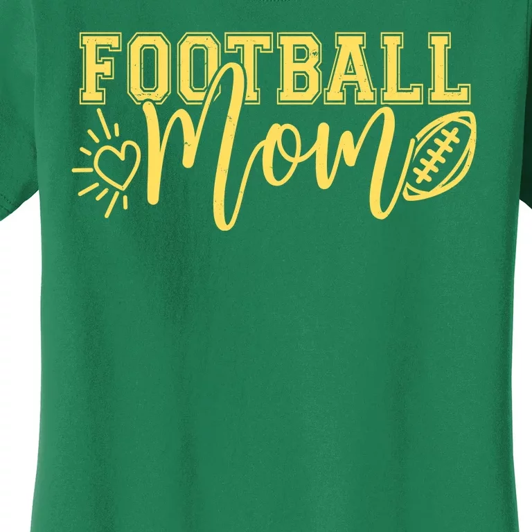 Cute Football Mom Women's T-Shirt