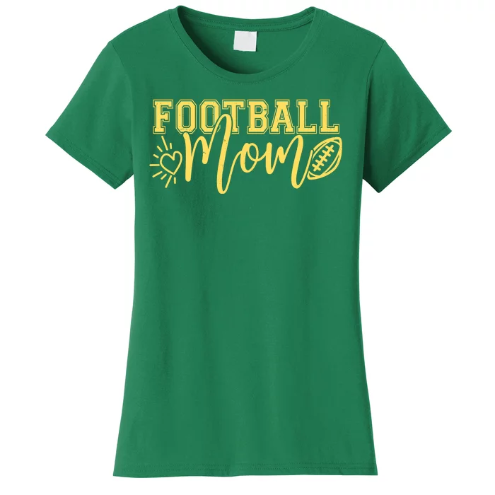 Cute Football Mom Women's T-Shirt