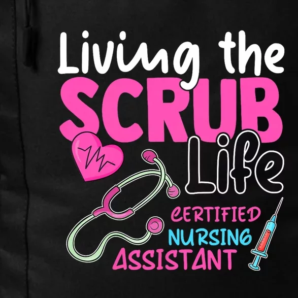 Cna For Nurse Hospital Colletion Living The Scrubs Life Daily Commute Backpack