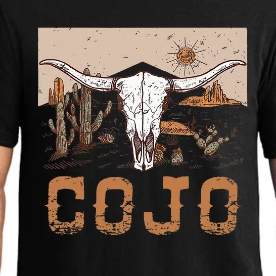 Cojo Family Name Western Cowhide Team Cojo Pajama Set