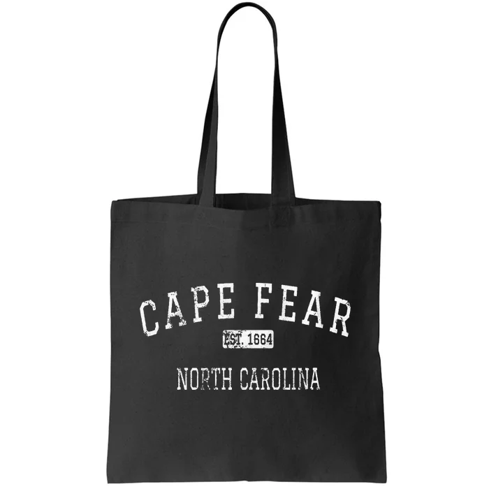 Cape Fear North Carolina Chatham County NC Vintage Tote Bag