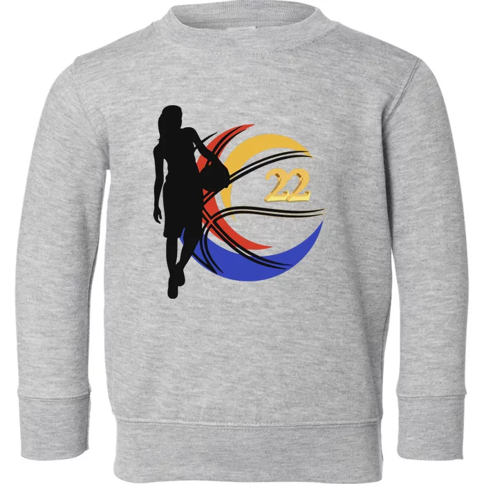 Clark Fever Number 22 Toddler Sweatshirt