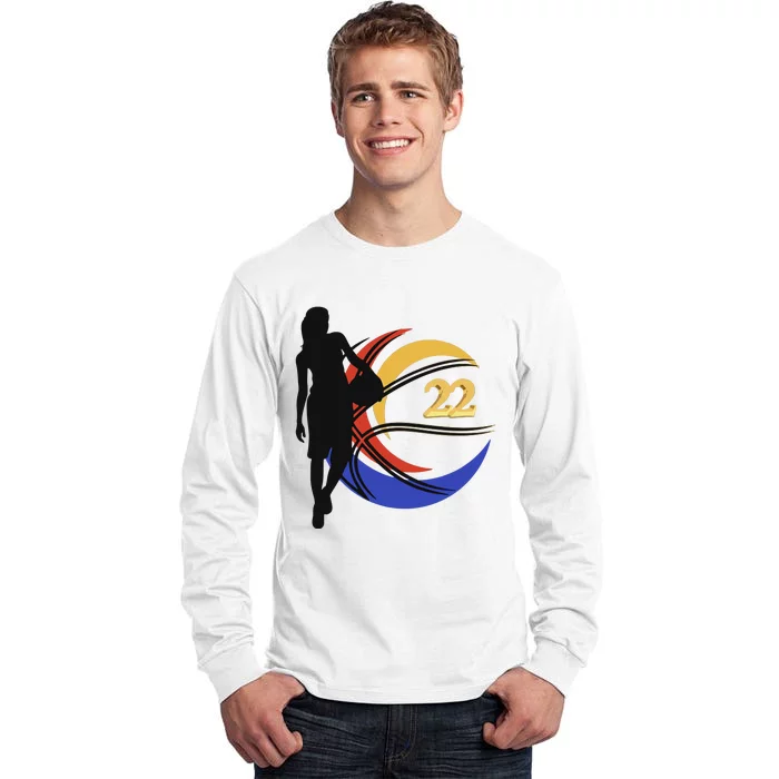 Clark Fever Number 22 Tall Long Sleeve T-Shirt