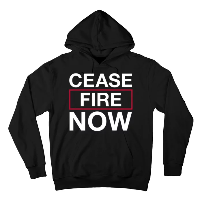 Cease Fire Now Hoodie