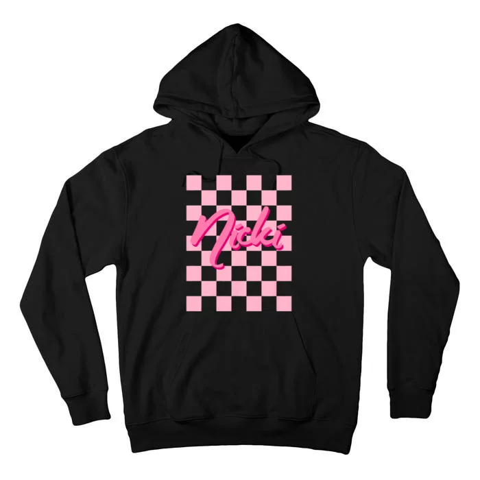 Cute First Name Nicki Tall Hoodie