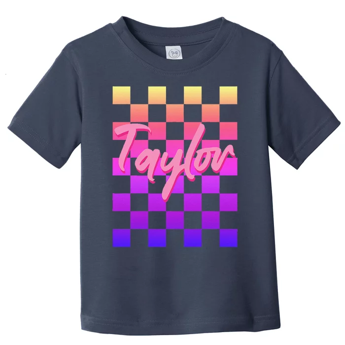 Cute First Name Taylor Boy Girl Toddler T-Shirt