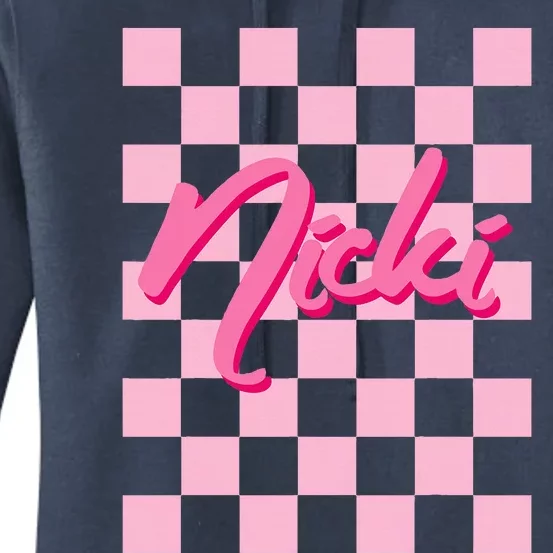 Cute First Name Nicki Women's Pullover Hoodie