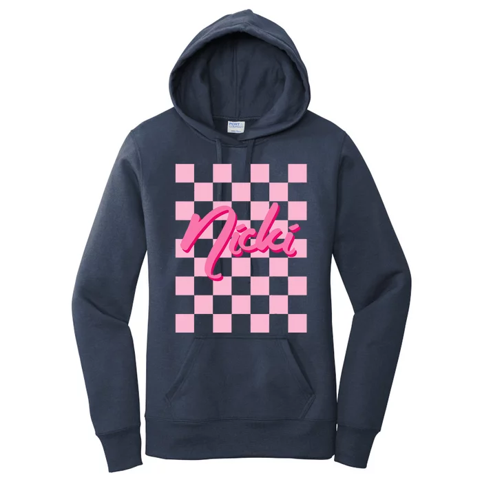 Cute First Name Nicki Women's Pullover Hoodie