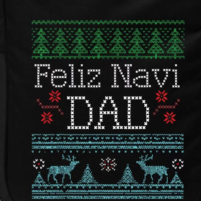 Christmas Feliz Navi Dad Xmas Pun Impact Tech Backpack