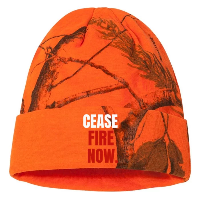 C.ease fire Now. Kati - 12in Camo Beanie