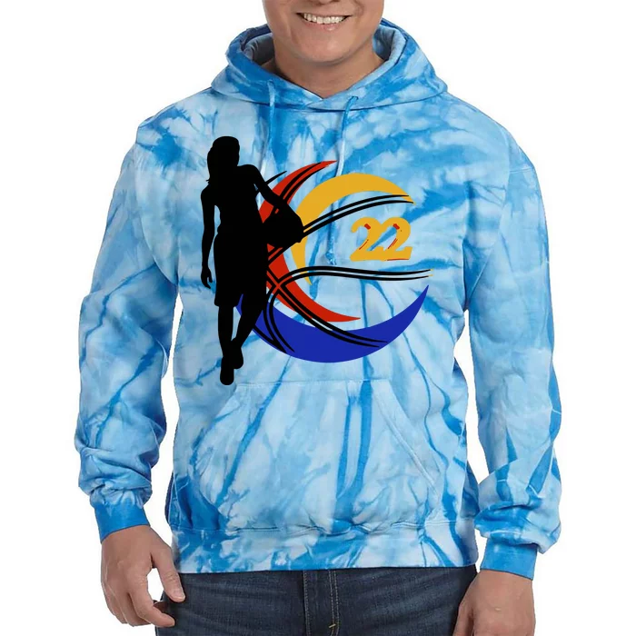 Clark Fever Number 22 Tie Dye Hoodie