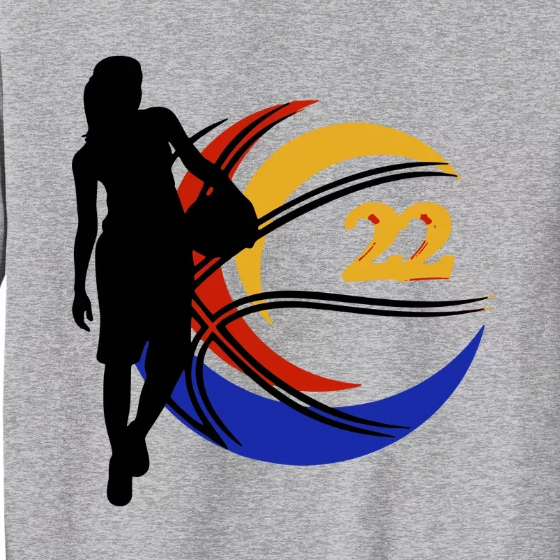 Clark Fever Number 22 Tall Sweatshirt