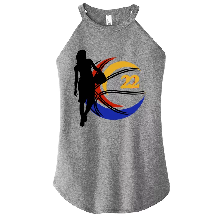 Clark Fever Number 22 Women’s Perfect Tri Rocker Tank