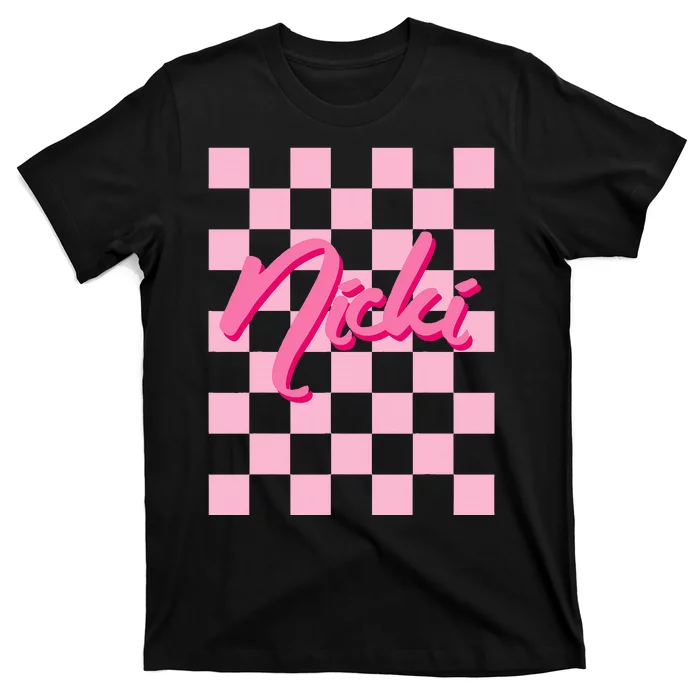 Cute First Name Nicki Boy Girl T-Shirt