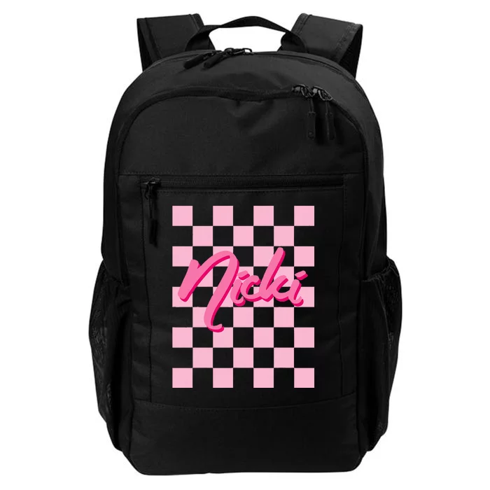 Cute First Name Nicki Boy Girl Daily Commute Backpack