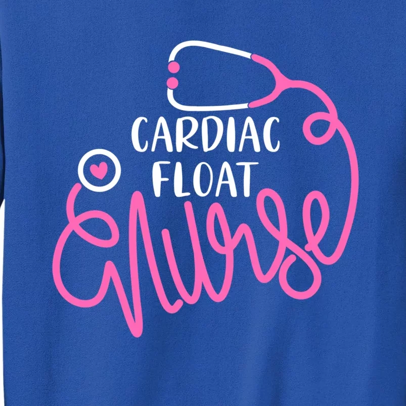 Cardiac Float Nurse Floating Cardiology Nurse Float Nursing Gift Tall Sweatshirt