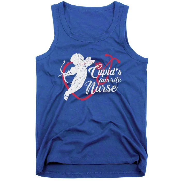 Cupid's Favorite Nurse Gift Valentines Day Gift Tank Top